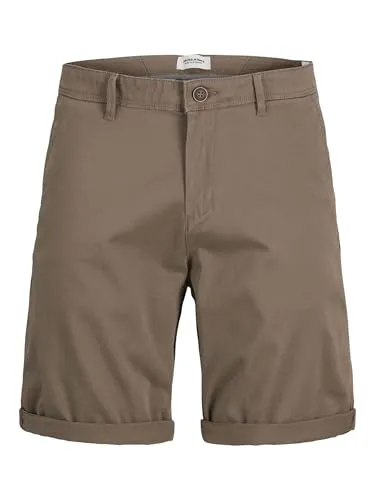 JPSTBOWIE JJSHORTS SOLID SN - Herren-Shorts von JACK&JONES, stylische Chinoshorts aus hochwertigem Material für einen lässigen Look bei warmem Wetter.