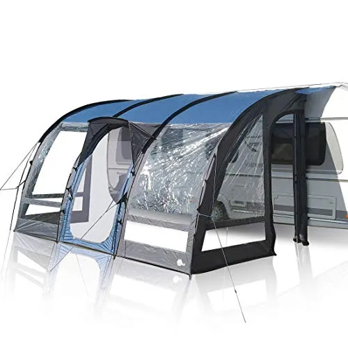 your GEAR Wohnwagenvorzelt Verona 390 - Geräumiges Teilvorzelt mit 10,1 m² Wohnfläche, UV-Schutz 50+ und wasserdicht bis 5000mm für perfekten Campingkomfort