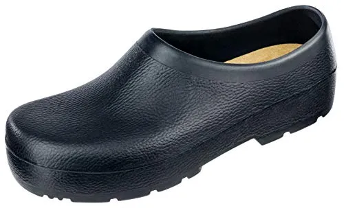 Albatros PURCEL PROFI Gartenclog blau/natur, Größe 36 - Robuste Clogs aus hochwertigem Polyurethan, wasserfest und mit anatomischem Kork-Fußbett für höchsten Tragekomfort. Ideal für Gartenarbeit und Outdoor-Aktivitäten.