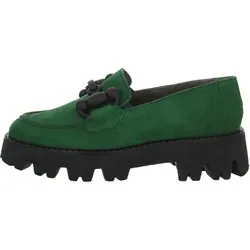 Paul Green 2987-012 Slipper Grün Gr. 38 - Damen-Hausschuhe mit elegantem Design, besonders bequem und ideal für Zuhause oder entspannte Tage.