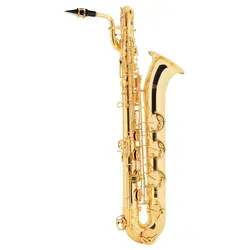 Classic Cantabile BS-460 Baritonsaxophon - Hochwertiges Baritonsaxophon in Es-Stimmung, lackiertes Messing, mit A-Klappe und umfangreichem Zubehör für optimale Spielbarkeit.