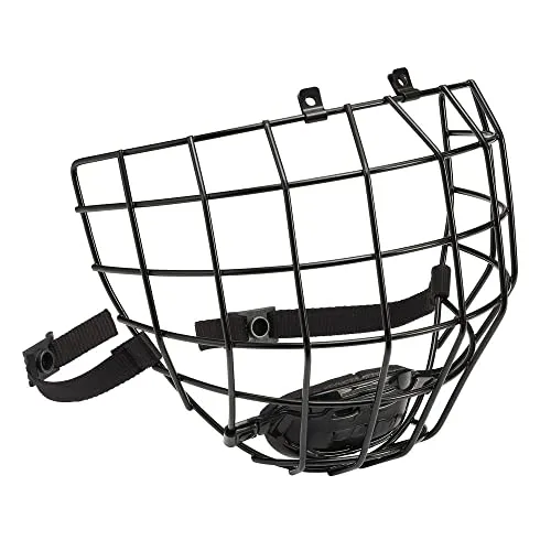 CCM Gitter FM70 Senior - Schwarz, Größe S - Hochwertiges Hockey-Gitter für Senioren, bietet optimalen Schutz und Komfort auf dem Eis. Ideal für ambitionierte Spieler!