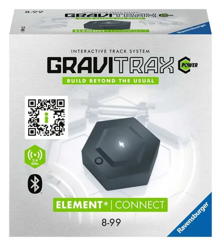 Ravensburger GraviTrax POWER Element Connect 27469 - Elektronische Erweiterung für Kugelbahn, programmierbar und interaktiv für kreative Kids ab 8 Jahren
