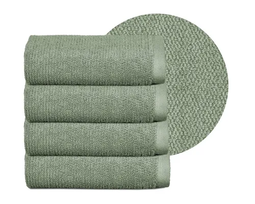 Beautex Handtuch Set Handtuch Set, Made in Europe, Frottier (Multischlaufen-Optik, Frottier Premium Set aus 100% Baumwolle 550g/m)