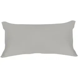 Formesse Bella Donna Jersey Kissenbezug 40x80 cm - grau - Hochwertiger Kissenbezug aus mercerisierter Baumwolle für ein weiches und langlebiges Schlafgefühl. Pflegeleicht, bügelfrei und in vielen Farben erhältlich - ideal für Ihr Schlafzimmer.