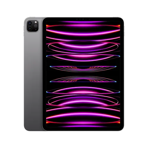 Apple iPad 11 Pro Wi-Fi + Cellular 256GB - Sideral Grau - Premium Tablet mit 11 Zoll Liquid Retina Display, leistungsstarkem M2 Chip und 256 GB Speicher für kreative Anwendungen und Multitasking.