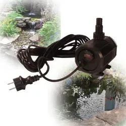 MAUK® Gartenteich Tauchpumpe 2400 L/h - Wasserpumpen für Gartenteiche, ideal für Bachläufe und Springbrunnen mit 35 W Leistung und 10 m Kabel für einfache Installation und Wartung.