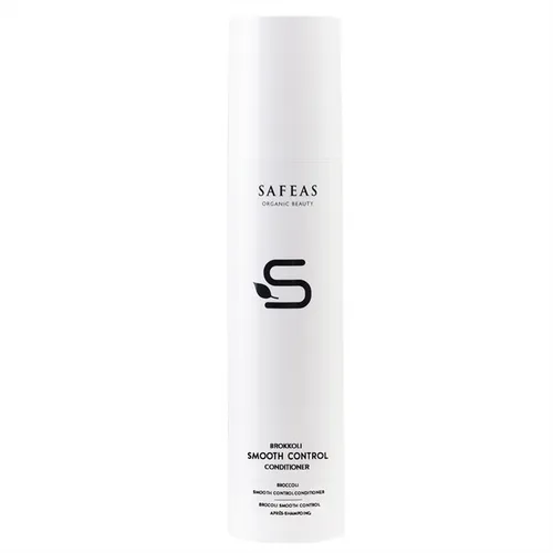 Safeas Brokkoli Smooth Control Conditioner 500 ml - Haarpflege für trockenes und strapaziertes Haar, nährt mit Bio-Wirkstoffen und sorgt für Geschmeidigkeit sowie natürlichen Glanz.