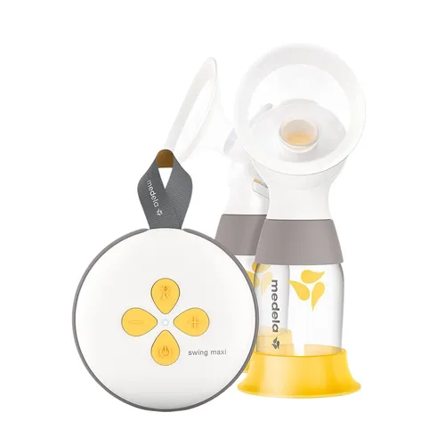MEDELA Swing Maxi™ Elektrische Doppelpumpe - Elektrische Milchpumpe mit 2-Phase-Expression®-Technologie für effizientes Pumpen, ideal für Mütter, die Wert auf Flexibilität und Komfort legen.
