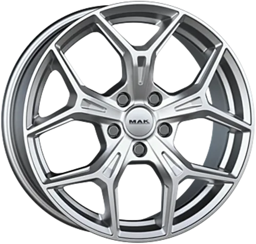 MAK EPICA Black Mirror 6.5Jx17 4x108 ET32 - Sportliche Alufelge - Felgen in 17 Zoll, sportliches Black Mirror Design, hohe Traglast von 660 kg, ideal für individuelle Fahrzeuganpassungen.