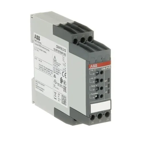 ABB CM-PVS.31S Überwachungsrelais mit 2 Ausgängen - Sonstige Elektroinstallationsartikel zur zuverlässigen Überwachung von Dreiphasennetzen, garantieren störungsfreien Betrieb und schützen Maschinen und Anlagen.