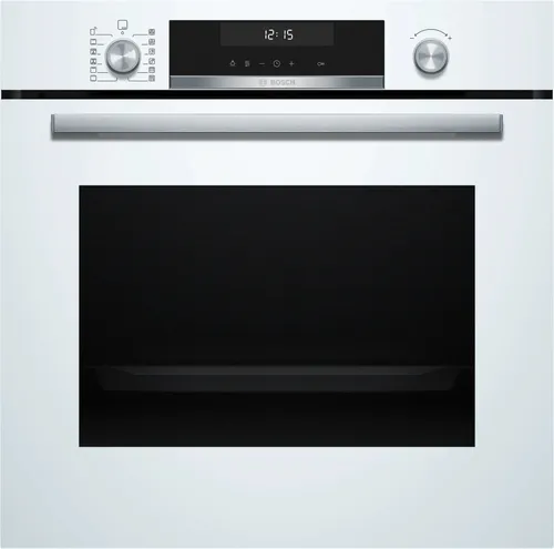 Bosch Pyrolytischer Multifunktionsofen Serie 6 60 cm - Air Fry & Home Connect - Backöfen mit Air Fry-Funktion für gesundes Kochen und Home Connect für Fernsteuerung. 30 vorprogrammierte Rezepte, A+ Energieeffizienz und gleichmäßige Wärmeverteilung für perfekte Ergebnisse.