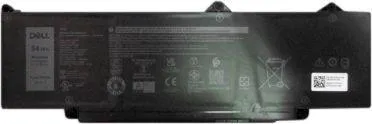 Dell Btry Pri 54Whr 3C Lithium-Ionen Akku - Notebook Akku mit 54Wh Kapazität, bietet zuverlässige Energie für längere Laufzeiten und optimale Leistung Ihres Dell Notebooks.