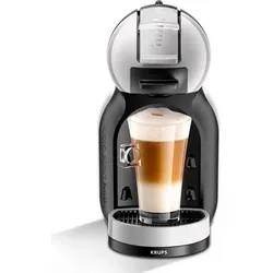 Krups KP 123B Nescafe Dolce Gusto Mini Me anthrazit mit Iced Frappe - Kaffeekapselmaschine für perfekte Heiß- und Kaltgetränke, inklusive 16 Kapseln für erfrischenden Iced Frappé – ideal für heiße Sommertage!