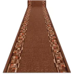 rugsX Läufer, Braun, Textil, Rechteckig, 100x440 cm, Teppiche & Böden, Teppiche, Teppichläufer