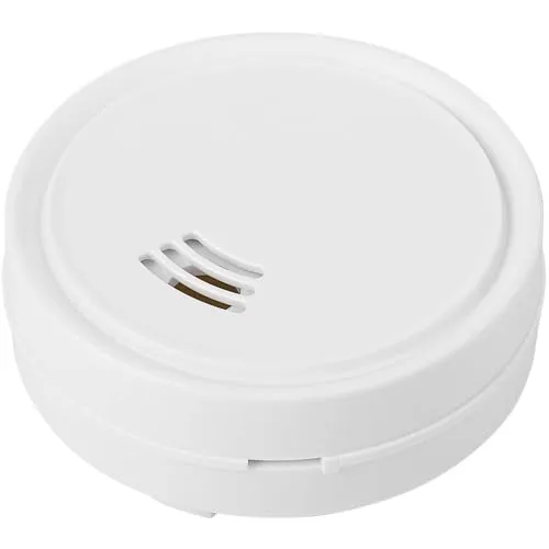 Wassermelder FWA-18210: Extrem flach mit 3-Jahres-Batterie - Wassermelder zur Schadensprävention mit 85 dB Alarm. Ideal für Waschmaschine und Spüle, warnt bei Wasserlecks und schwacher Batterie.