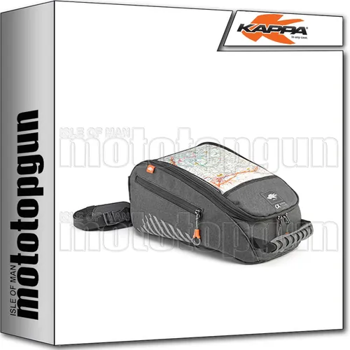 KAPPA TANKRUCKSACK AH213 TANKLOCK - Motorradtaschen/-rucksäcke, hochwertiger Tankrucksack mit Tanklock-System für einfachen Zugang und sichere Befestigung während der Fahrt.