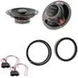 Focal ICU165 Koaxial Lautsprecher Einbauset für VW Golf, Polo, Amarok - Hochwertiges Lautsprecher-Einbauset für VW Golf 6, Golf 7, Polo 6R und Amarok. Inklusive Lautsprecherringe und Adapterkabel für einfachen Einbau. Genießen Sie klaren Sound mit 70 Watt RMS Leistung.