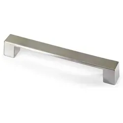 Griff Cheam 192 mm - Edelstahl Optik - Zubehör für Möbel: Stilvoller Griff in Edelstahl Optik, ideal für moderne Möbelgestaltungen und einfache Montage.