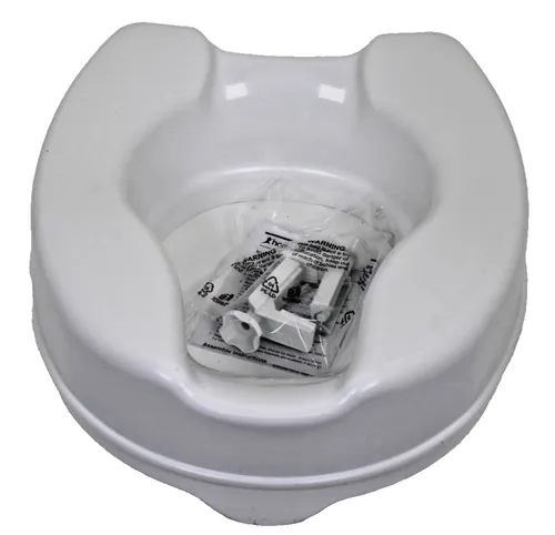 Homecraft Savanah Raised Toilet Seat 100mm Toilettensitzerhöhung Weiß