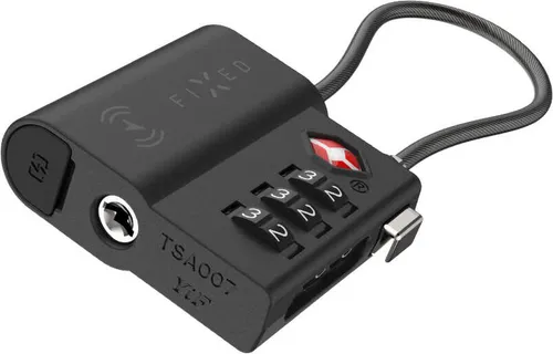 Vorhängeschloss mit GPS Tracker Fixed Tag Lock – Sicherheit für Ihr Gepäck - Sonstiges Handyzubehör mit innovativem GPS-Tracker für Gepäckschutz, kompatibel mit Apple Find My App, sorgt für Sicherheit und Stressfreiheit beim Reisen.