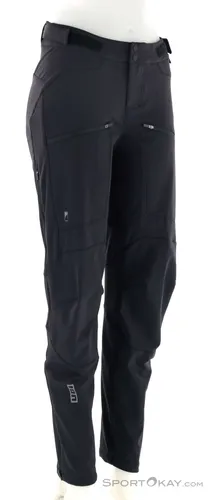 ION Shelter 2L Softshell Damen Bikehose - Schwarz - XL - Fahrradbekleidung mit winddichtem Softshell-Material für optimalen Schutz und Komfort bei jeder Wetterlage.