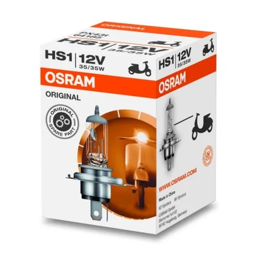 Ams-Osram Glühlampe, Hauptscheinwerfer ORIGINAL MOTORCYCLE 64185 - Hochwertige Glühlampe für Motorräder, sorgt für eine klare Ausleuchtung der Straße und ist einfach zu installieren.