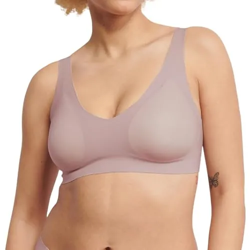 sloggi Damen Zero Feel 2.0 Bralette, Perola, XS - Funktionsunterwäsche mit nahtlosem Design für höchsten Tragekomfort und perfekte Passform den ganzen Tag über.