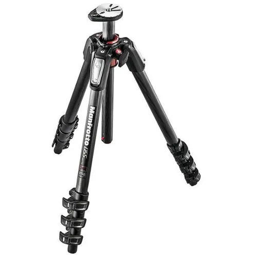 Manfrotto 055 Carbon Stativ QPL – Leicht und stabil - Stative, ideal für Fotografen, bietet hohe Stabilität und geringes Gewicht dank Carbon-Konstruktion.