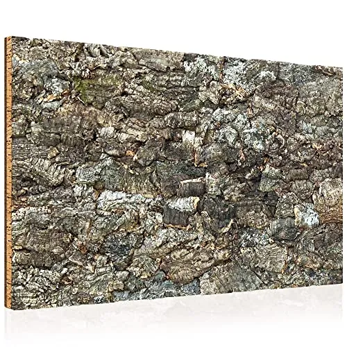 Kork-Deko.de Terrarienrückwand "Forest" - 3D Kork Rückwand für Terrarien, nachhaltig aus Naturkork und ideal für Reptilien, fördert Bewegungsfreiheit ohne Chemikalien.