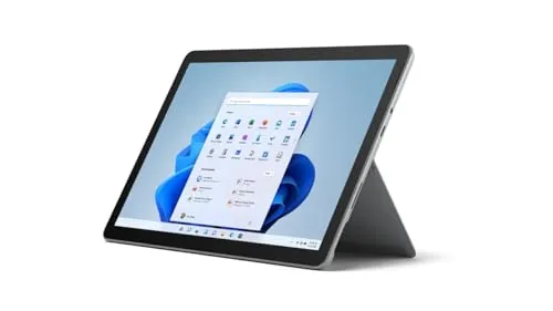 Microsoft Surface Go 3 128 GB - Kompaktes Tablet mit Intel Core i3 - Tablets mit 10,5 Zoll Display, ideal für Produktivität unterwegs und Windows 10 Pro für vielseitige Nutzung.