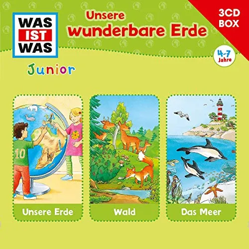 Was Ist Was Junior-3-CD Hörspielbox Vol.2 Erde