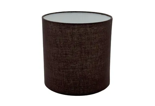 Amagohome Lampenschirm Lampenschirm 20 cm aus Baumwolle-Leinen – E27 Sockel – Leinenweiß oder