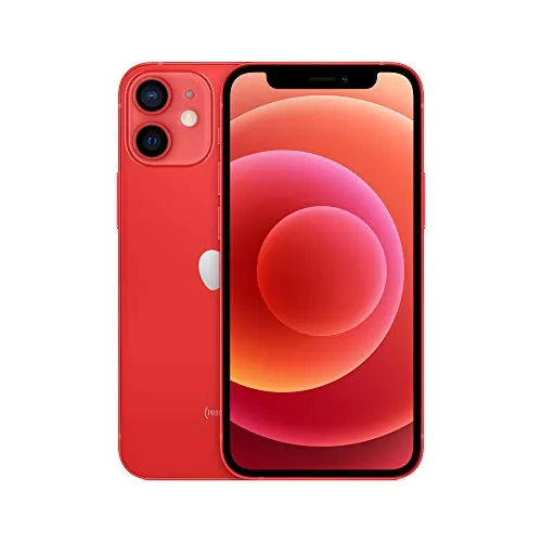 Apple iPhone 12 mini - 256GB, (Product)Red, generalüberholt und kompakt für die perfekte Handhabung
