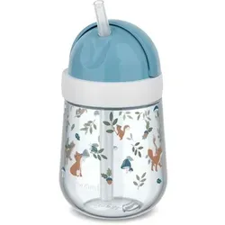 Mepal Kinderbecher Mio Strohhalmbecher 300 ml - Babygeschirr, 100% auslaufsicher und hygienisch, ideal für Kinder ab 9 Monaten. Der Strohhalm springt beim Schieben heraus und fördert die Kiefermuskulatur. Spülmaschinenfest und robust!