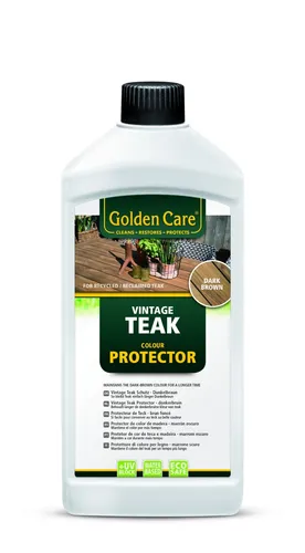 Golden Care Teak VINTAGE PROTECTOR Gartenmöbel Holzpflege Holzschutz
