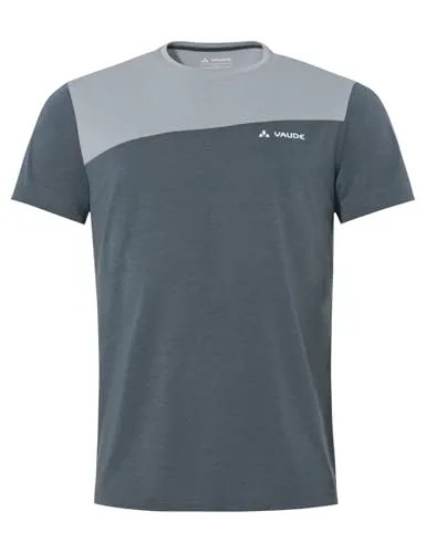 VAUDE Herren Mens Sveit T-Shirt, Heron Uni, XL EU - T-Shirts Funktion: Geruchsresistentes Sport Shirt aus Merinowolle & Polyester, ideal für sportliche Aktivitäten und wechselnde Bedingungen.