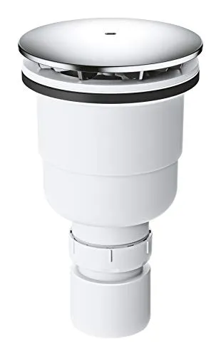 GROHE Ablaufgarnitur für Duschwanne - senkrechter Abgang, ideal für eine einfache Installation und platzsparende Lösungen