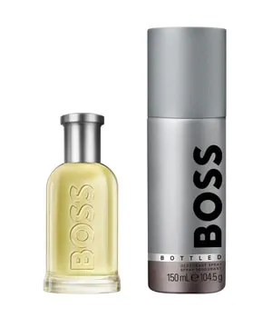 Hugo Boss BOSS Bottled Geschenkset – Parfüm & Deodorant für Herren - Elegantes Geschenkset mit Hugo Boss BOSS Bottled Eau de Toilette (50 ml) und Deodorant Spray (150 ml). Ideal für jeden Anlass und sorgt für einen langanhaltenden Duft – das perfekte Geschenk für Männer!