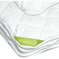 Beautissu BeauNuit MD Bettdecke 220x240cm Mono - Komfortable Steppdecke - Erleben Sie himmlischen Schlafkomfort mit der Beautissu Bettdecke. Die temperaturausgleichende Mikrofaser sorgt für ein angenehmes Schlafklima, während die Karosteppung ein Verrutschen der Füllung verhindert.