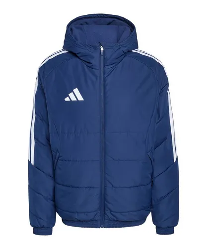 adidas Performance Tiro 26 Winterjacke für aktive Freizeit - Die adidas Tiro 26 Winterjacke bietet optimalen Schutz bei kaltem Wetter. Mit wasser- und windabweisenden Eigenschaften sowie praktischen Reißverschlusstaschen ist sie perfekt für deine Outdoor-Aktivitäten. Genieß den Komfort und die Qualität von adidas!