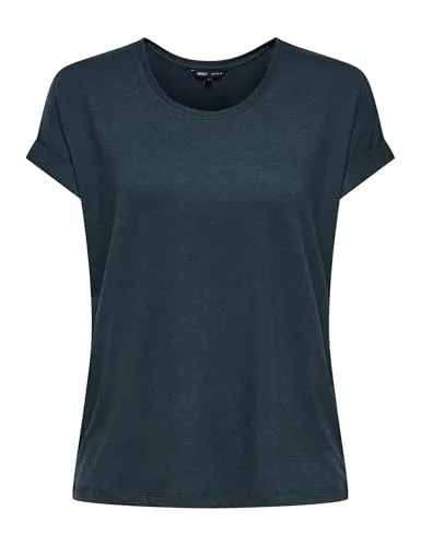 ONLY Tops für Damen Basic Kurzarm Rundhals