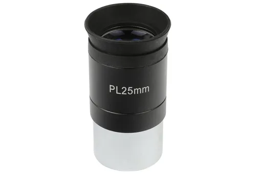 Orbinar Plössl 25mm Teleskop Okular - Hochwertiges 4-Linsen Okular mit 31,7mm (1,25 Zoll) Anschluss, ideal für klare und detailreiche Beobachtungen am Teleskop.