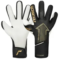 REUSCH Fastgrip Gold Torwarthandschuhe, Damen, Gr. 9,5 - Profi-Qualität für Torhüterinnen mit Hybrid Negative Cut, hervorragendem Grip und atmungsaktivem Mesh für optimale Kontrolle und Komfort.