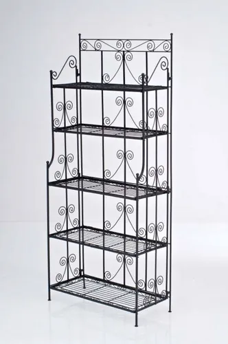 TPFGarden Standregal Cio - Blumenständer - 5-stöckiges Pflanzenregal, Blumenregal - Pflanzengestell, Pflanzenständer mit den Maßen (HxB xT): 173 x 74,5 x 34,5 cm