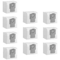 Staubsaugerbeutel 10 St. für Xiaomi Roborock S8 / S8 Pro S8+ - Hochwertige Staubsaugerbeutel für Xiaomi Roborock S7 MAXV Ultra, S8 und mehr. Langlebig und einfach zu wechseln – perfekte Lösung für saubere Räume.