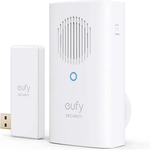 Eufy Chime Doorbell für Homebase 2 - Türsprechanlage - Türklingelanlagen mit WLAN-Funktion, ermöglicht Ihnen die Kontrolle über Ihre Haustür von überall aus.