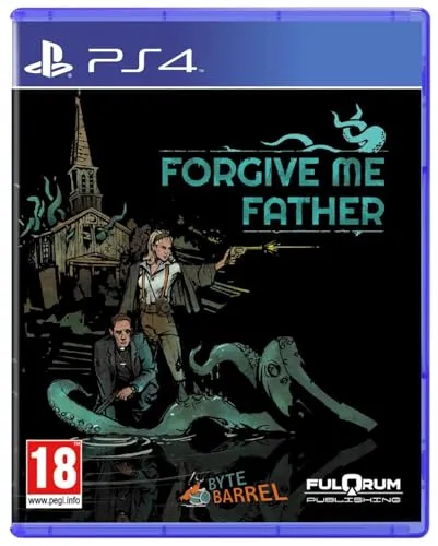 Forgive Me Father PS4 - Spannendes Action-Adventure - Action / Adventure Spiel für PlayStation 4 mit packender Story und PEGI 18 - erlebe düstere Abenteuer und herausfordernde Kämpfe.
