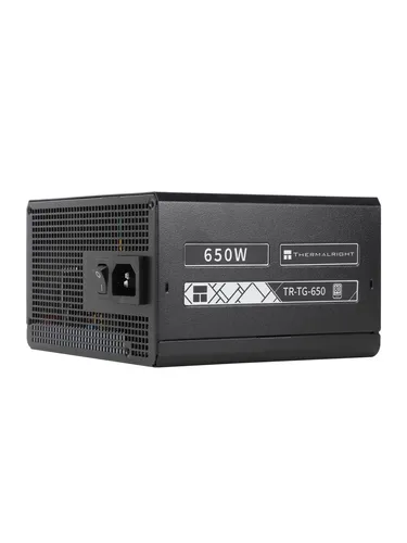 Thermalright TG Modular Netzteil 650 Watt - 80 Plus Gold - Hochwertiges ATX-Netzteil mit 80 Plus Gold-Zertifizierung, voll modularen Kabeln und leiser 120 mm Kühlung. Ideal für leistungsstarke PC-Systeme.