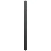 Alberts Anschlagpfosten für Einzeltore Aluminium 60x60 anthrazit - Gartenzäune: Robuster Aluminium-Anschlagpfosten 60x60 mm, ideal für die exakte Befestigung von Torflügel-Schlössern, langlebig und kunststoffbeschichtet in anthrazit.